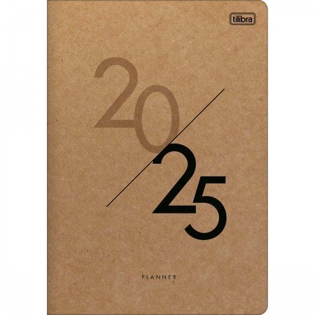 AGENDA GRAMP PLANNER KRAFT M7 TILIBRA Ellos Papelaria