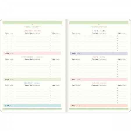 AGENDA GRAMP PLANNER HAPPY M7 TILIBRA Ellos Papelaria