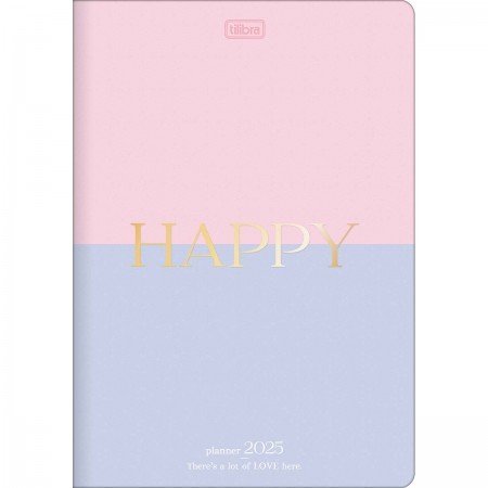 AGENDA GRAMP PLANNER HAPPY M7 TILIBRA Ellos Papelaria