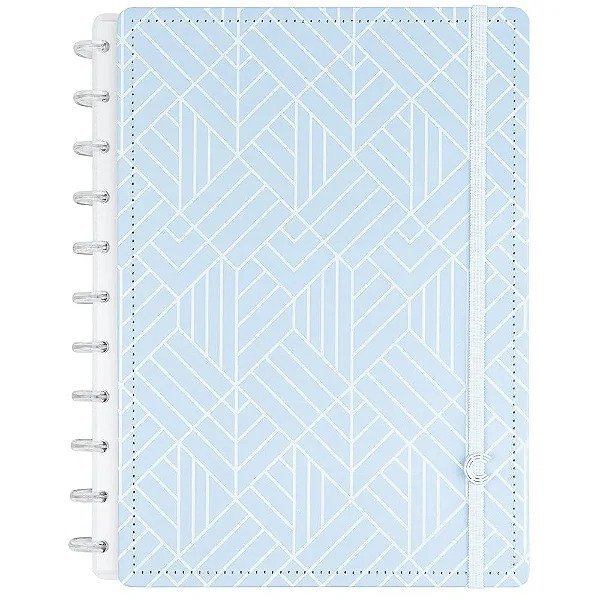 CAD ICE BLUE MEDIO CADERNO INTELIGENTE Ellos Papelaria