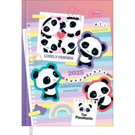 AGENDA COSTURADA MINI LOVELY FRIEND TILIBRA Ellos Papelaria