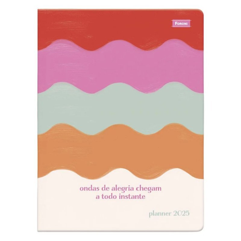 PLANNER GRAMPEADO DIZ AI 178X254 FORONI Ellos Papelaria