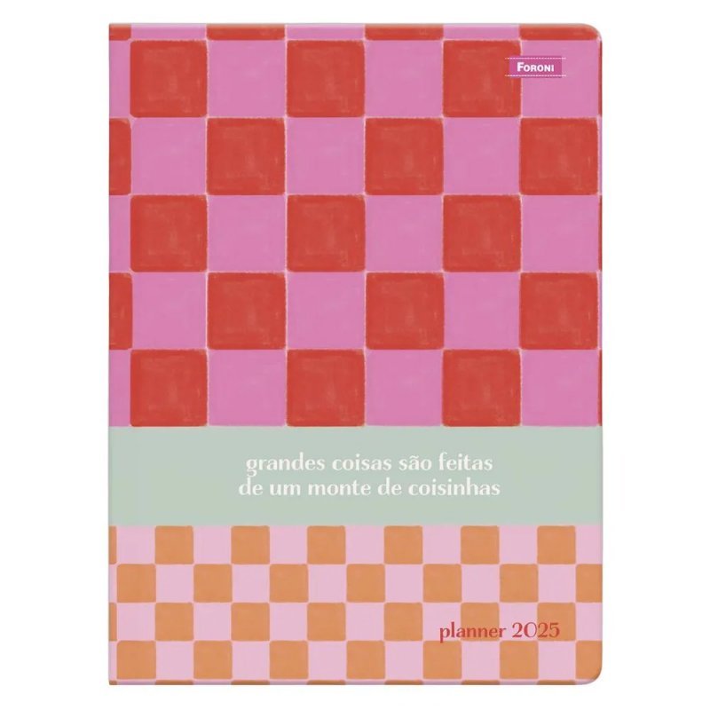 PLANNER GRAMPEADO DIZ AI 178X254 FORONI Ellos Papelaria