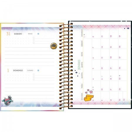 AGENDA ESPIRAL CAPRICHO M4 TILIBRA Ellos Papelaria