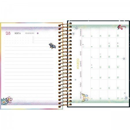 AGENDA ESPIRAL CAPRICHO M4 TILIBRA Ellos Papelaria