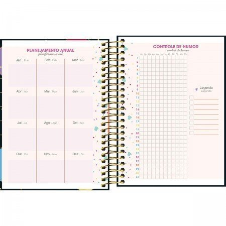 AGENDA ESPIRAL MINNIE M4 TILIBRA Ellos Papelaria