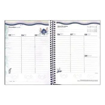 PLANNER ESPIRAL STITCH 177X240 FORONI Ellos Papelaria