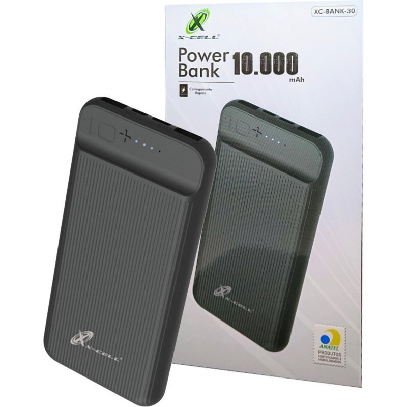 CARREGADOR PORTATIL POWERBANK XC-BANK-30 X-CELL Ellos Papelaria