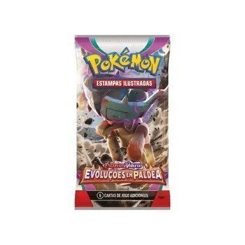 CARTAS POKEMON EVOLUÇÕES EM PALDEA COPAG Ellos Papelaria