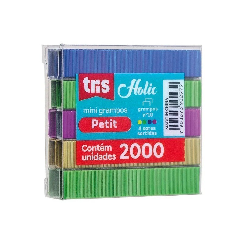 GRAMPO CORES HOLIC N10 TOT CX2000 TRIS Ellos Papelaria