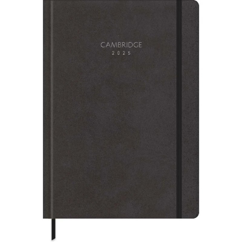 AGENDA COSTURADA PLANNER CAMBRIDGE PRETO M6 TILIBRA Ellos Papelaria