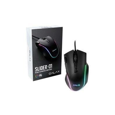 MOUSE USB GAMER GALAX SLIDER PR 7200DPI LOGITECH Ellos Papelaria