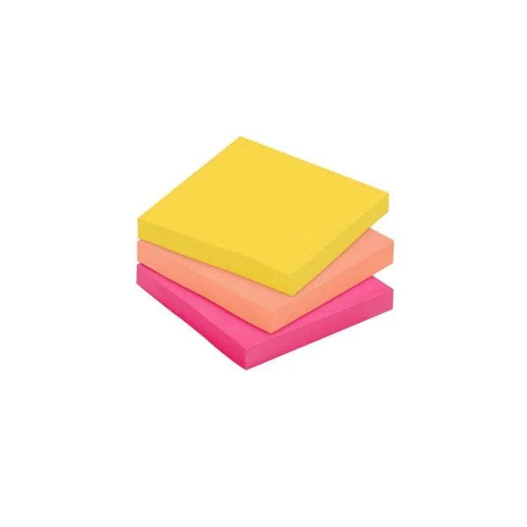 ANOTE COLE 76X76 SUPER 3COR 270F ALEGRIA POST-IT Ellos Papelaria