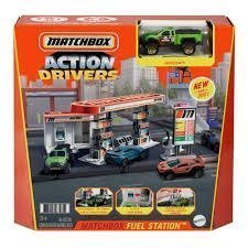 MATCHBOX PLAYSET POSTO DE GASOLINA HOTWHEELS Ellos Papelaria