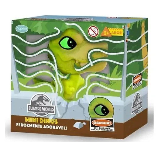 JURASSIC WORLD MINI T REX BABY DINOS VERDE PUPEE Ellos Papelaria