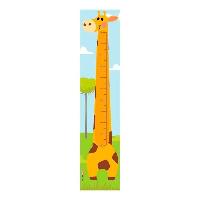 REGUA GIRAFA 38CM X 1,60M CONTACT Ellos Papelaria