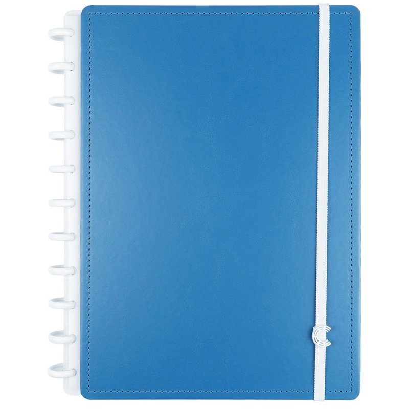 CADERNO INTELIGENTE DEEP BLUE GRANDE Ellos Papelaria