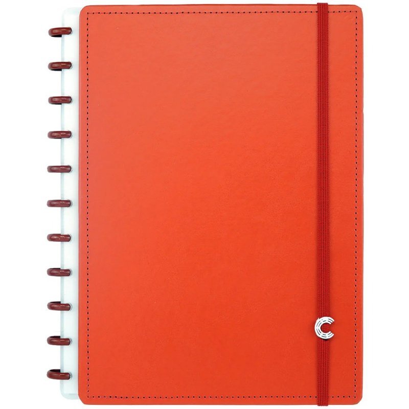 CADERNO INTELIGENTE ALL RED GRANDE  Ellos Papelaria