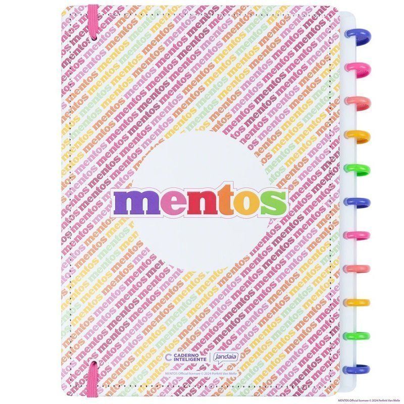 CADERNO INTELIGENTE MENTOS A5  Ellos Papelaria