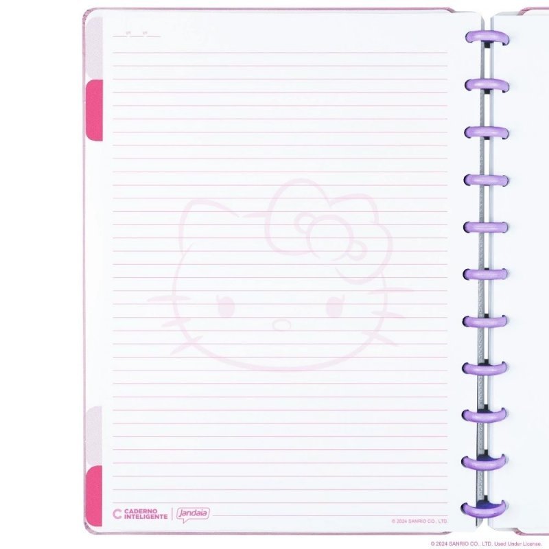 CADERNO INTELIGENTE HELLO KITTY GRANDE  Ellos Papelaria