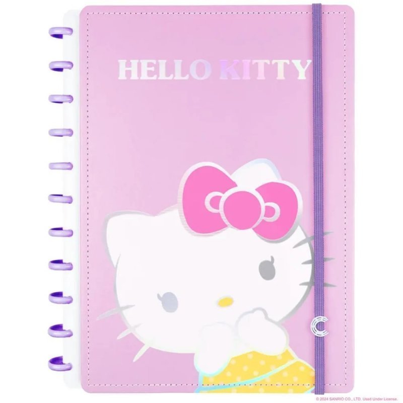 CADERNO INTELIGENTE HELLO KITTY GRANDE  Ellos Papelaria