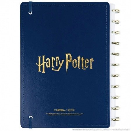 CAD BY HARRY POTTER AZUL GRAND CADERNO INTELIGENTE Ellos Papelaria