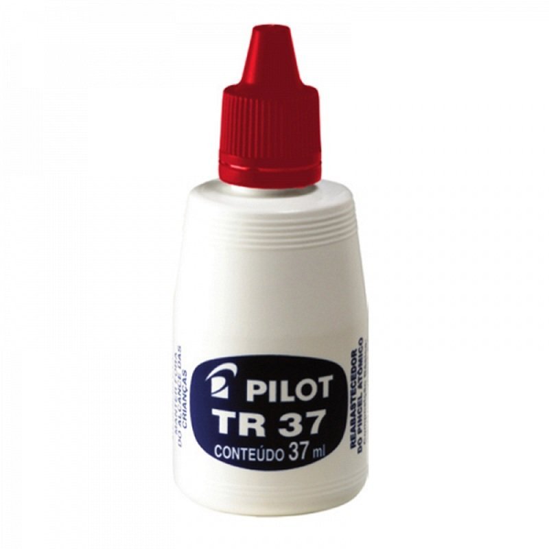 REABASTECEDOR PINCEL ATOMICO 37ML VERM. PILOT Ellos Papelaria