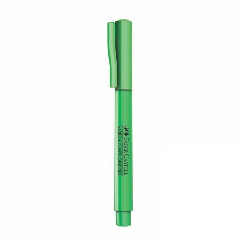 CANETA MARCA TEXTO VERDE GRIFPEN FABER CASTELL Ellos Papelaria