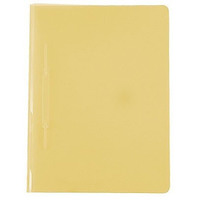 PASTA GRAMPO TRILHO PVC AMARELO DAC Ellos Papelaria